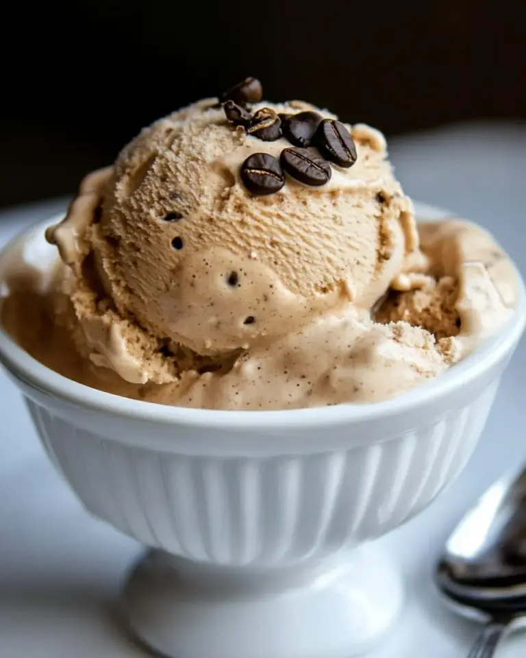 Homemade Coffee Chip Ice Cream Recipe photo