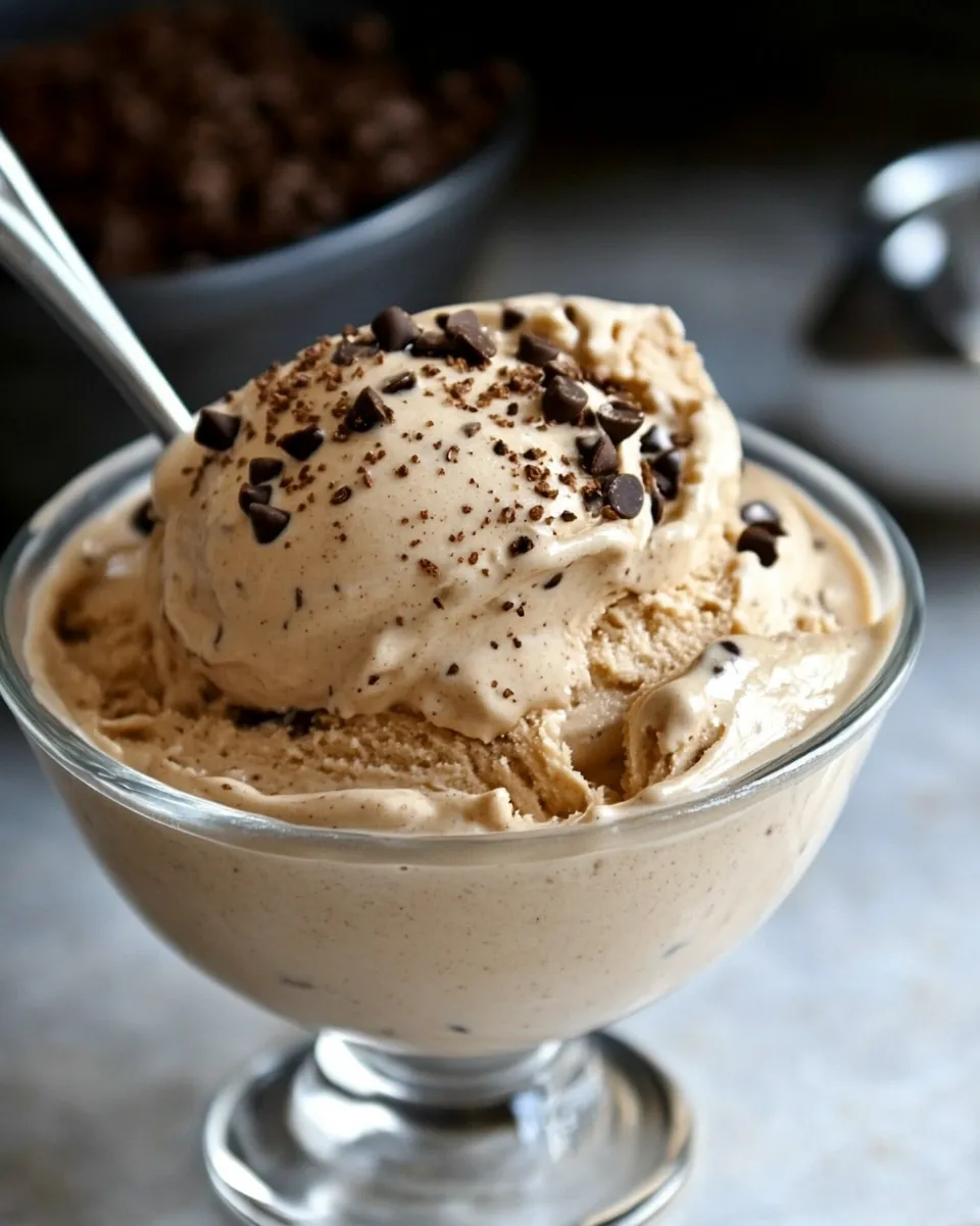 Classic Coffee Chip Ice Cream Recipe image