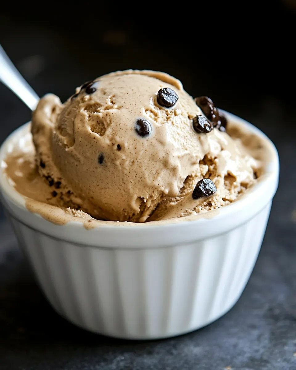Delicious Coffee Chip Ice Cream Recipe dish photo