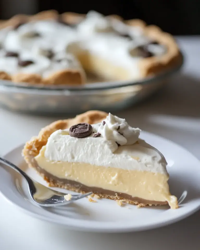 Homemade Cookie Dough Cream Pie photo