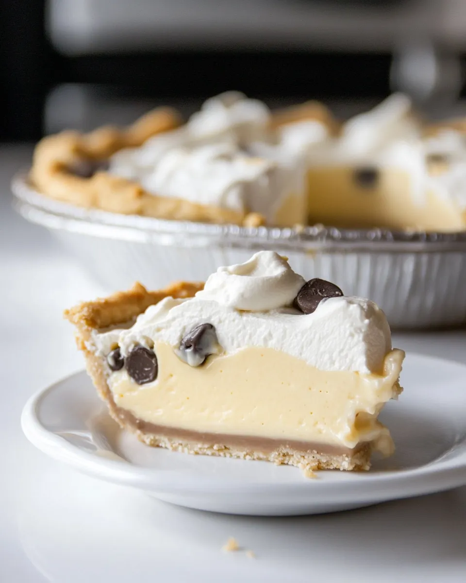 Delicious Cookie Dough Cream Pie dish photo
