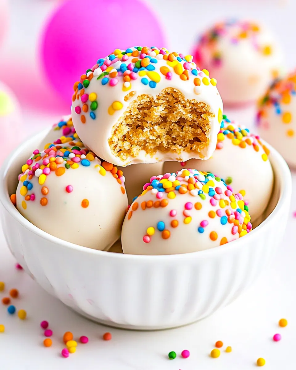 Easy Cookie Truffles food shot