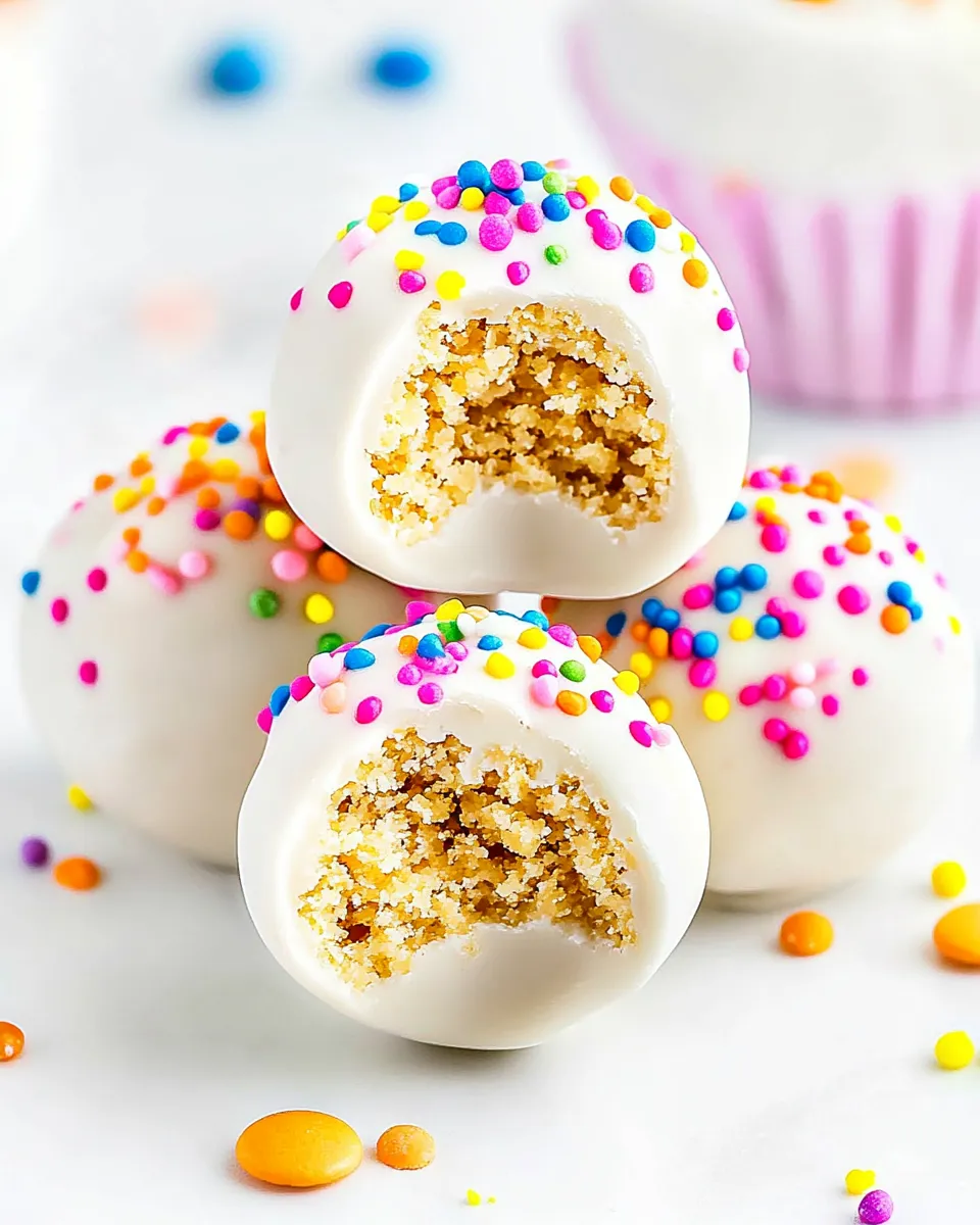 Delicious Cookie Truffles plate image