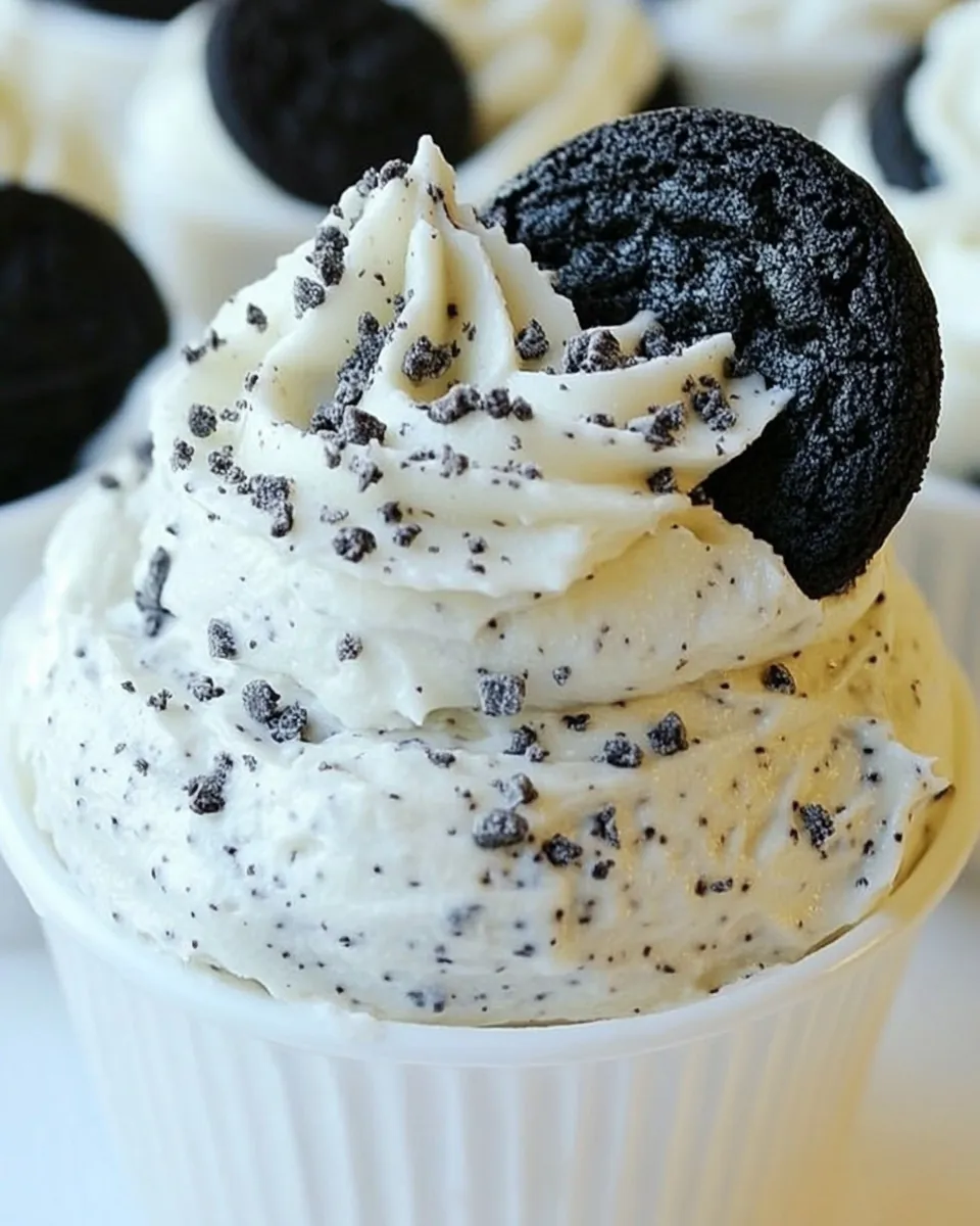 Delicious Cookies and Cream Frosting recipe photo
