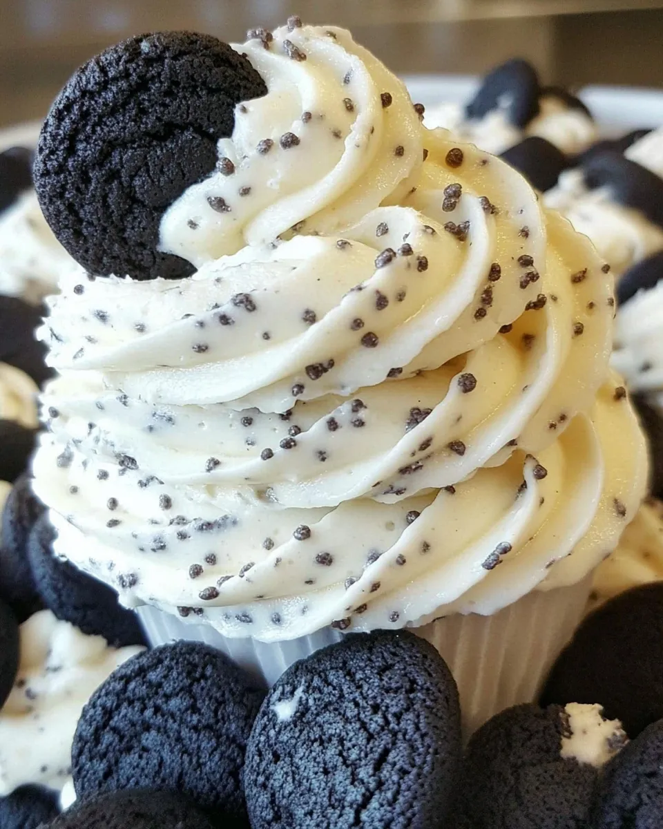 Homemade Cookies and Cream Frosting image