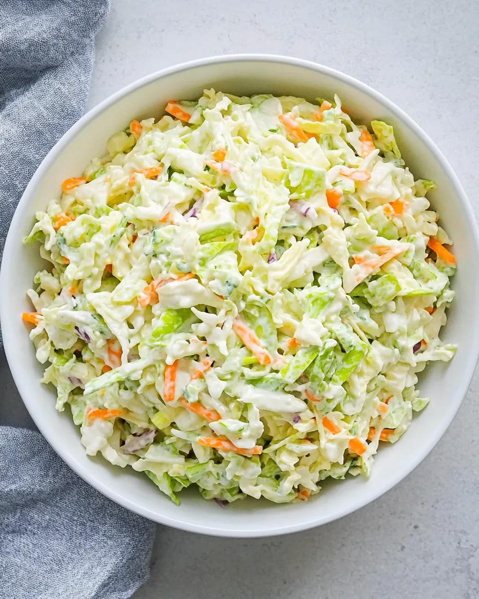 Easy Copycat KFC Coleslaw dish photo