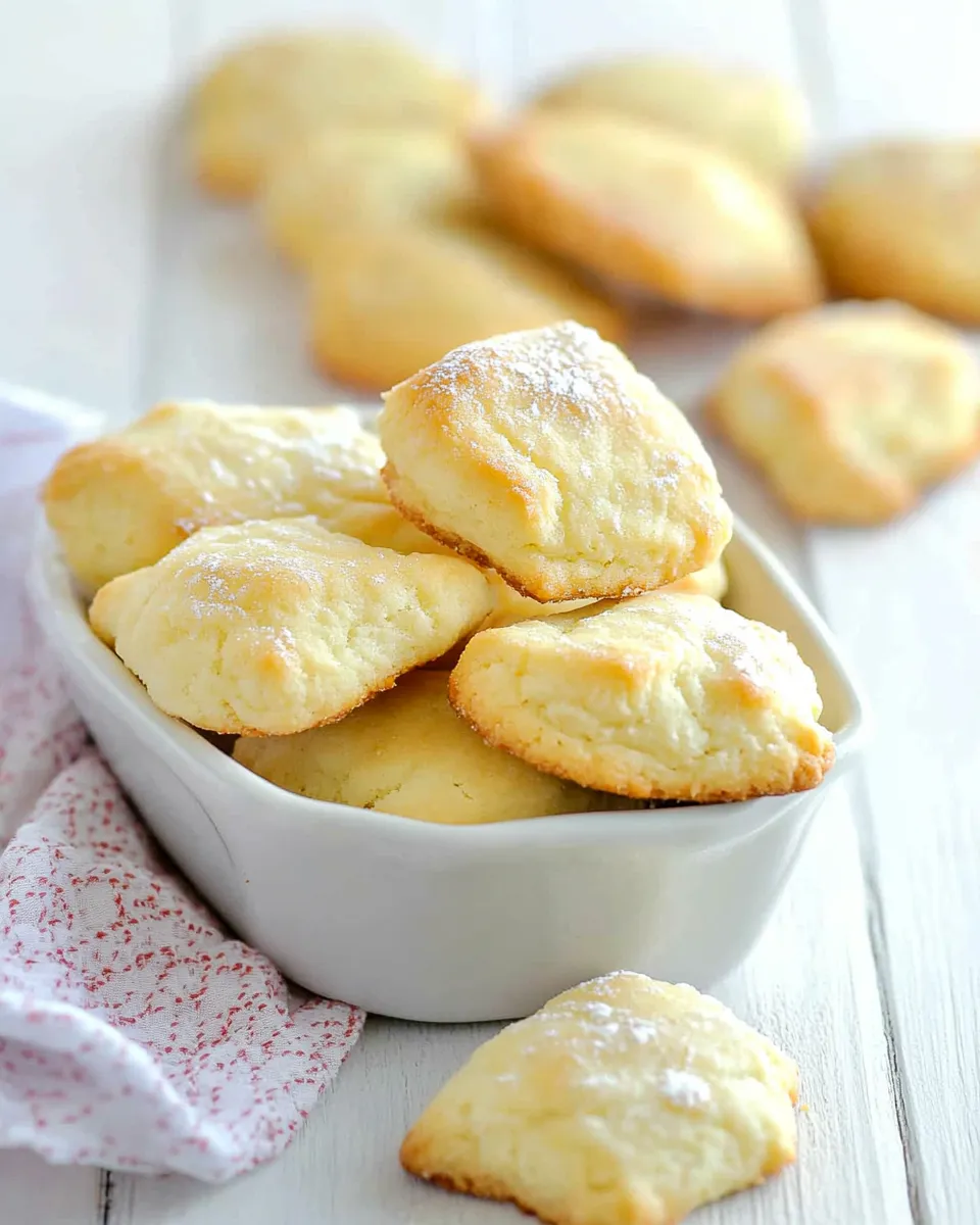 Delicious Cottage Cheese Cookies Recipe dish photo