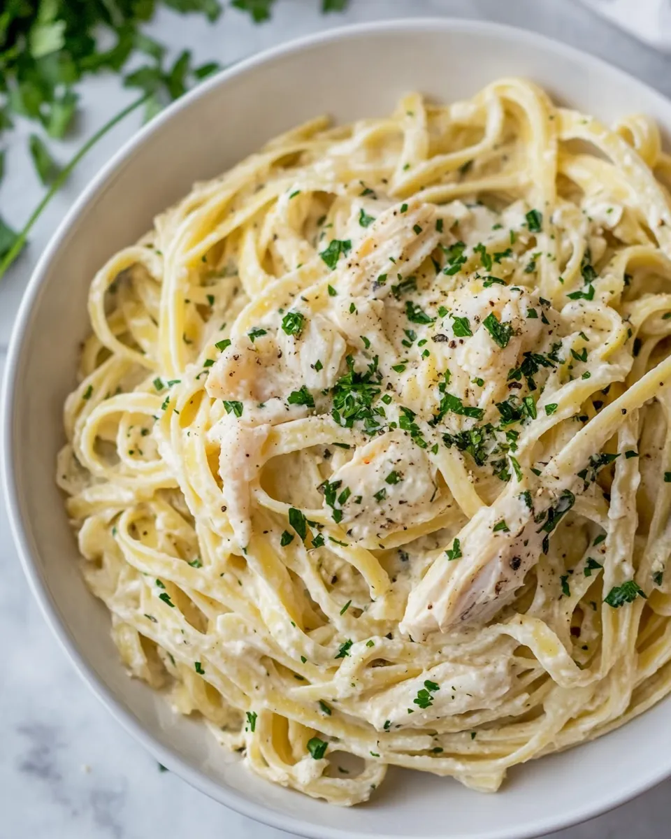 Delicious Crab Fettuccine plate image