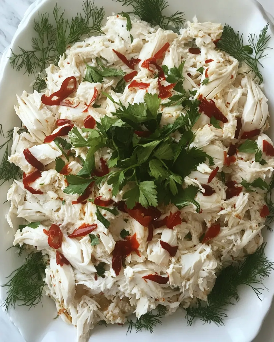 Classic Crab Spread dish photo