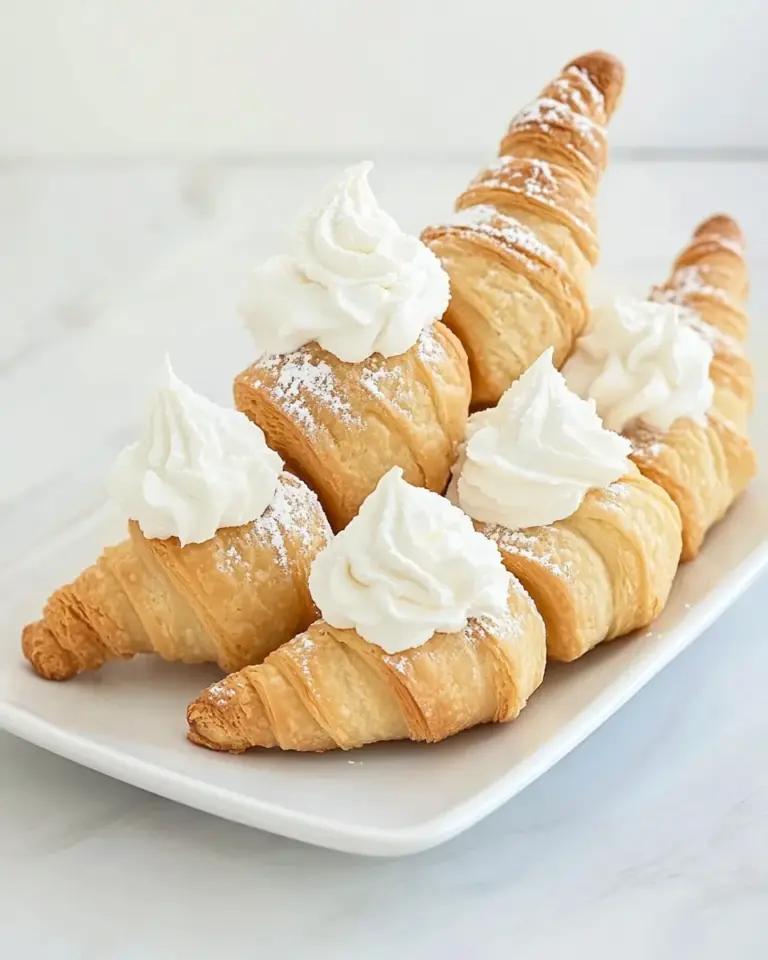 Homemade Cream Horns photo