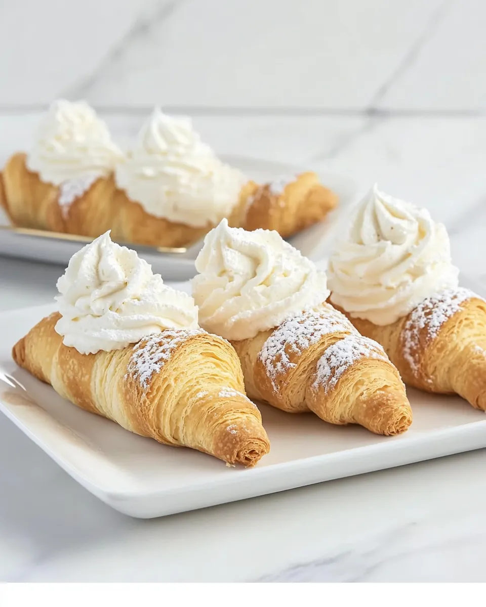 Easy Cream Horns recipe photo