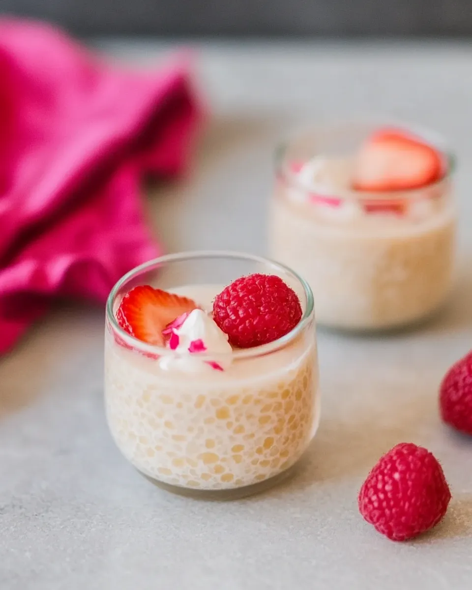Easy Creamy Dairy-Free Tapioca Pudding recipe photo