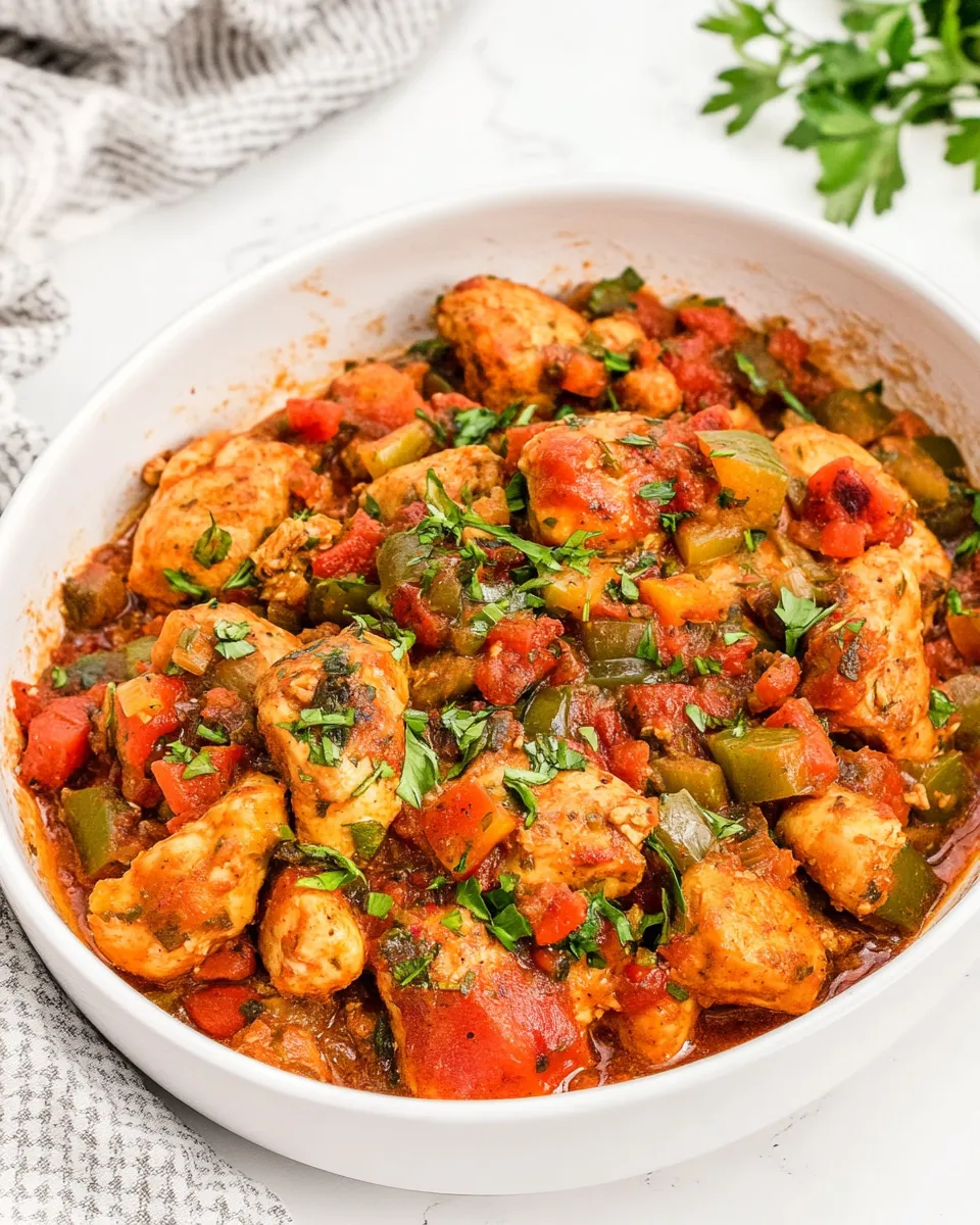 Classic Creole Chicken dish photo