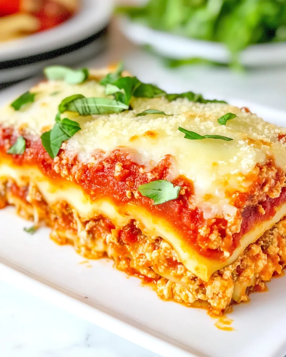 Homemade Crescent Lasagna recipe photo