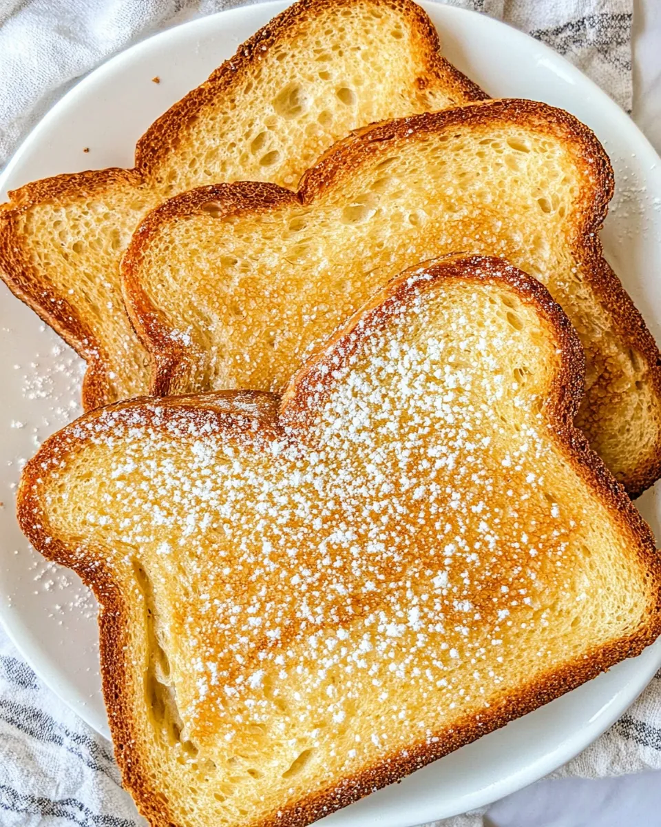 Easy Crispy, Buttery Homemade Texas Toast: The Ultimate Side Bread recipe image