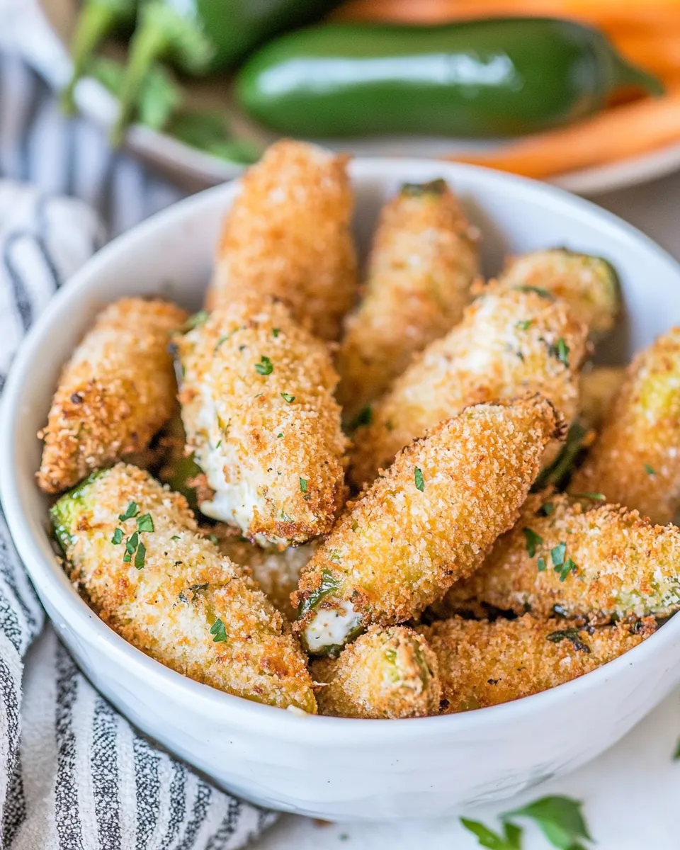 Homemade Crispy Fried Jalapeo Poppers Recipe (The Ultimate Party Appetizer) photo