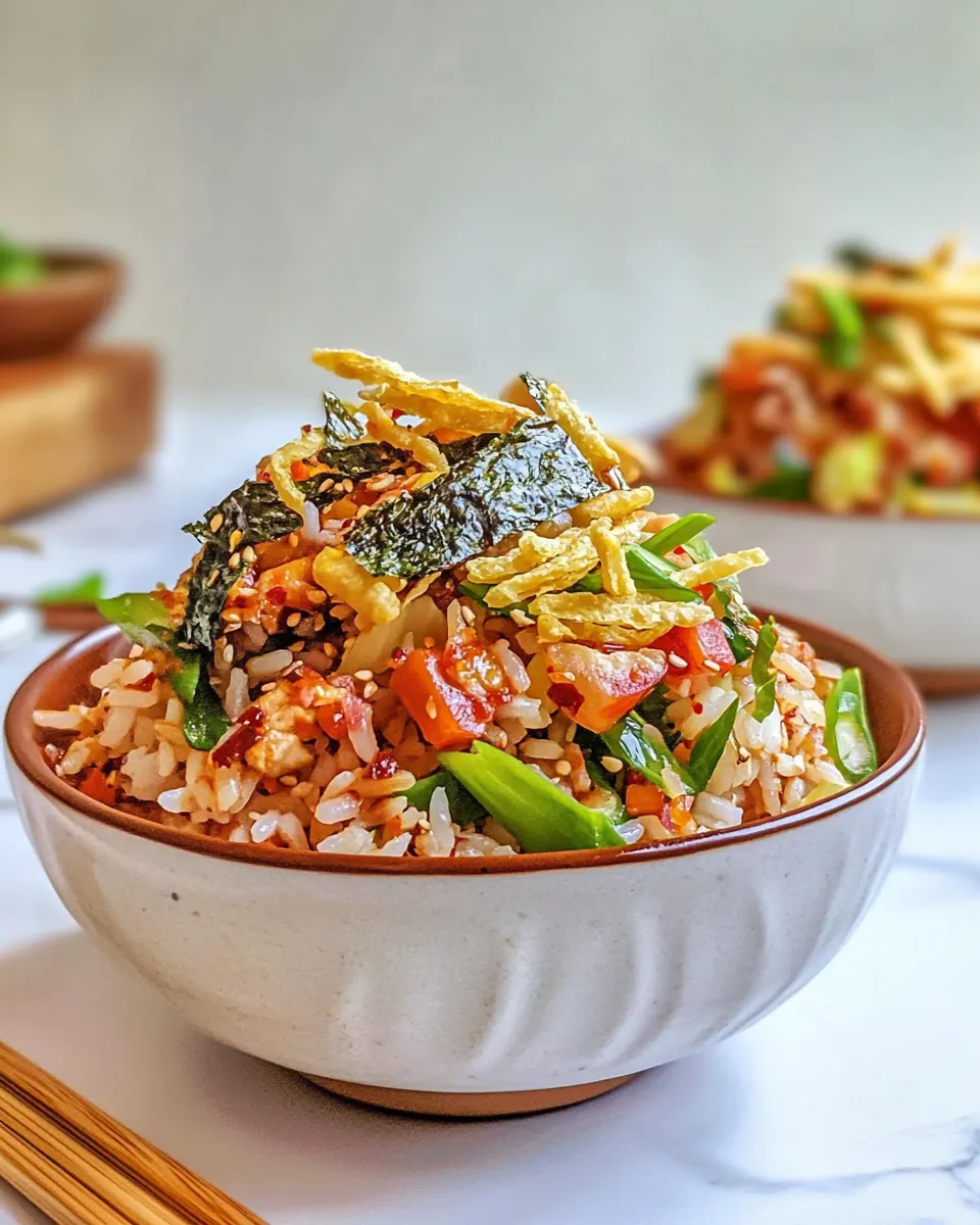 Classic Crispy Gochujang Rice Salad image