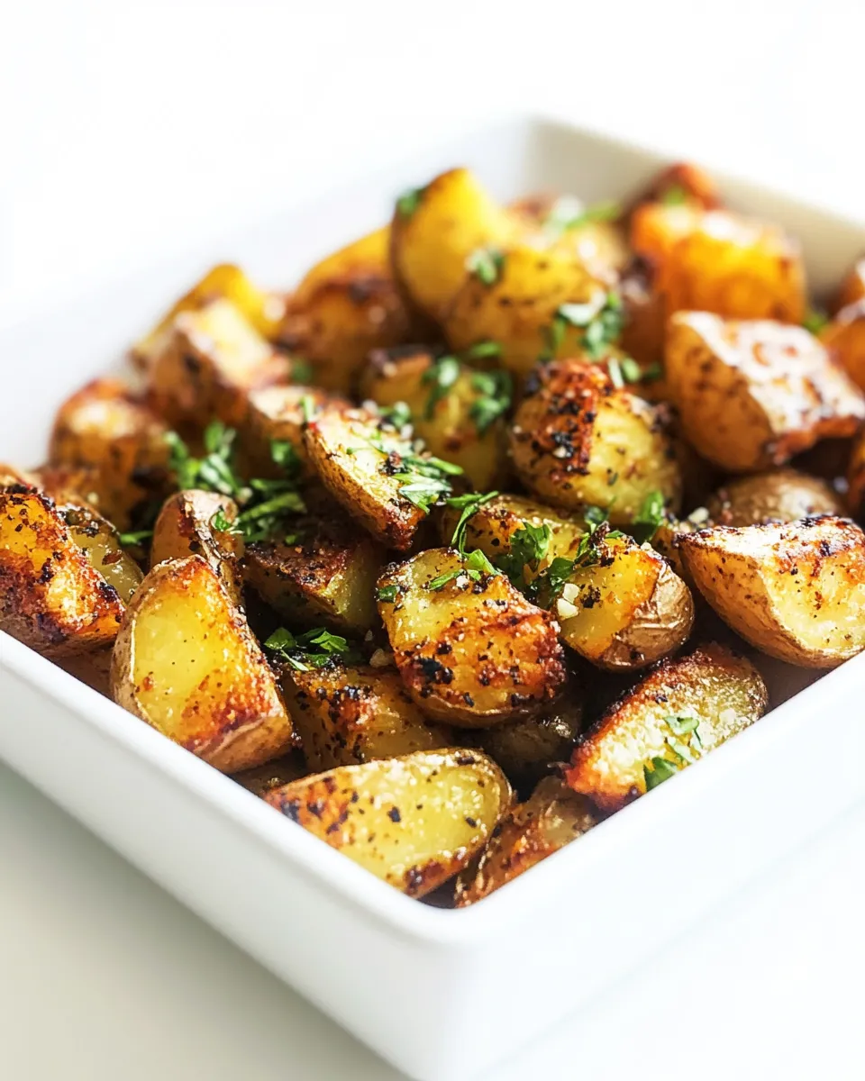Homemade Crispy Golden Potatoes recipe photo