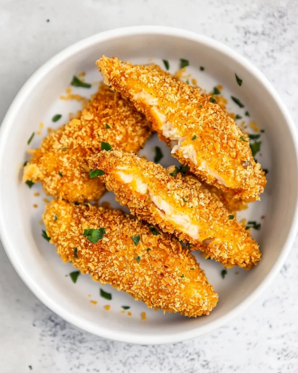 Classic Crispy Oven Fried Chicken Tenders dish photo