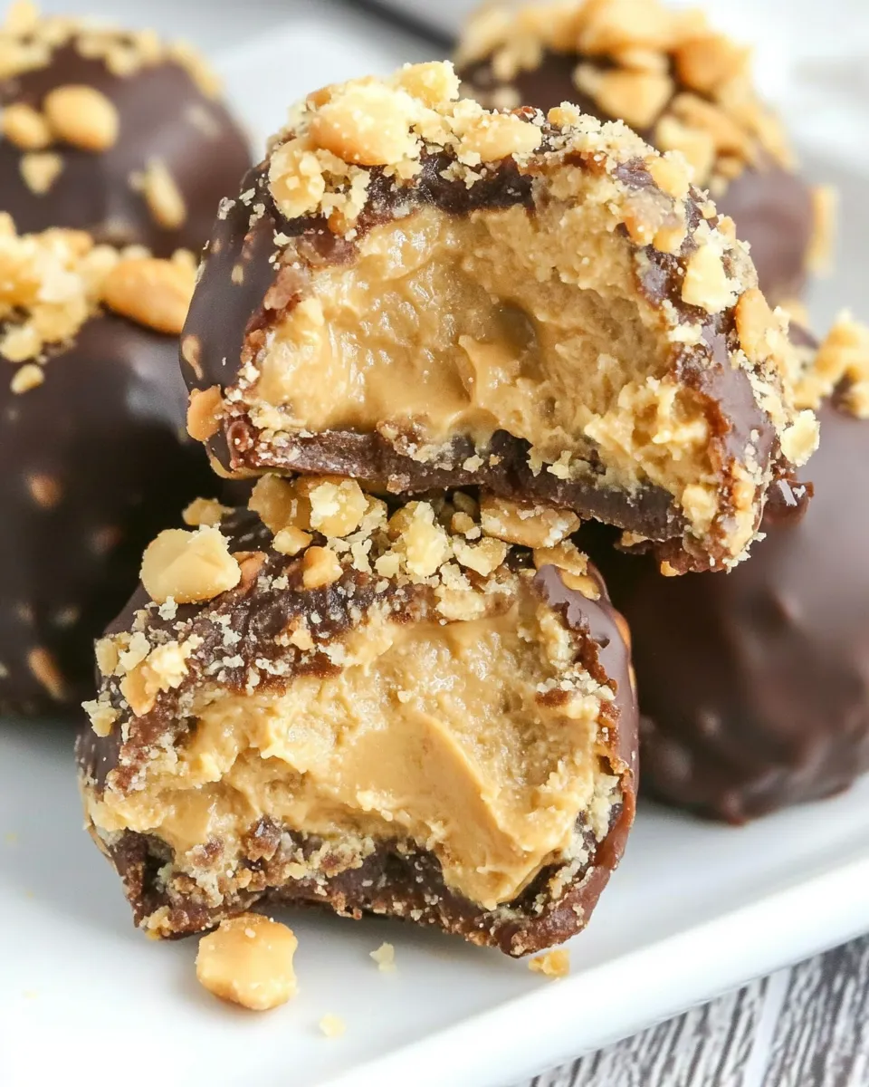 Classic Crispy Peanut Butter Balls dish photo