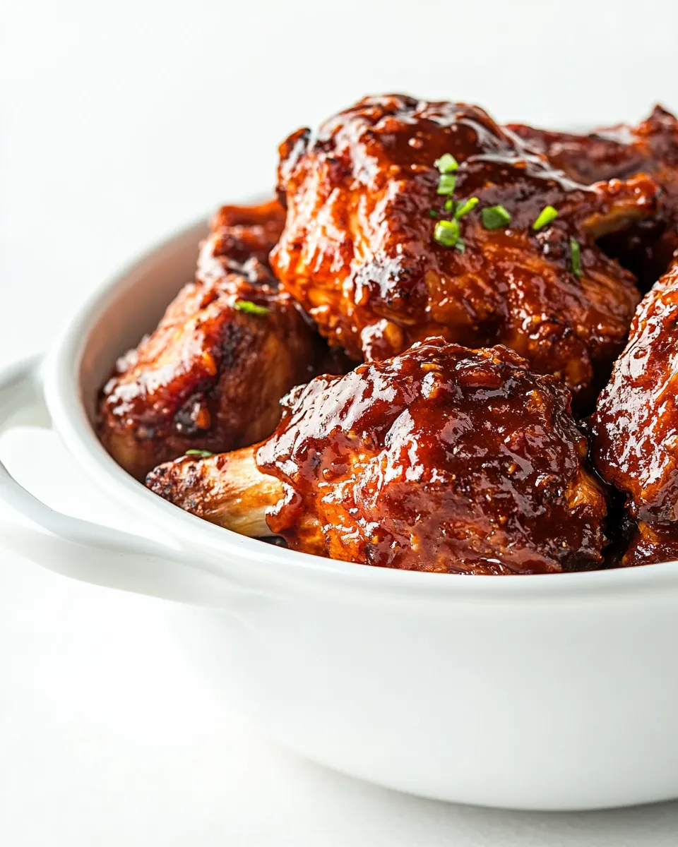 Classic Crockpot BBQ Chicken dish photo