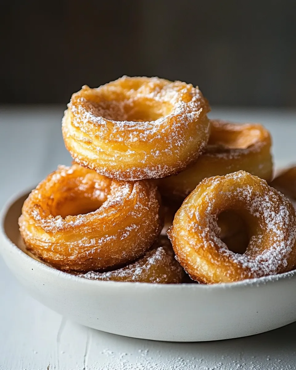 Homemade Cronuts photo