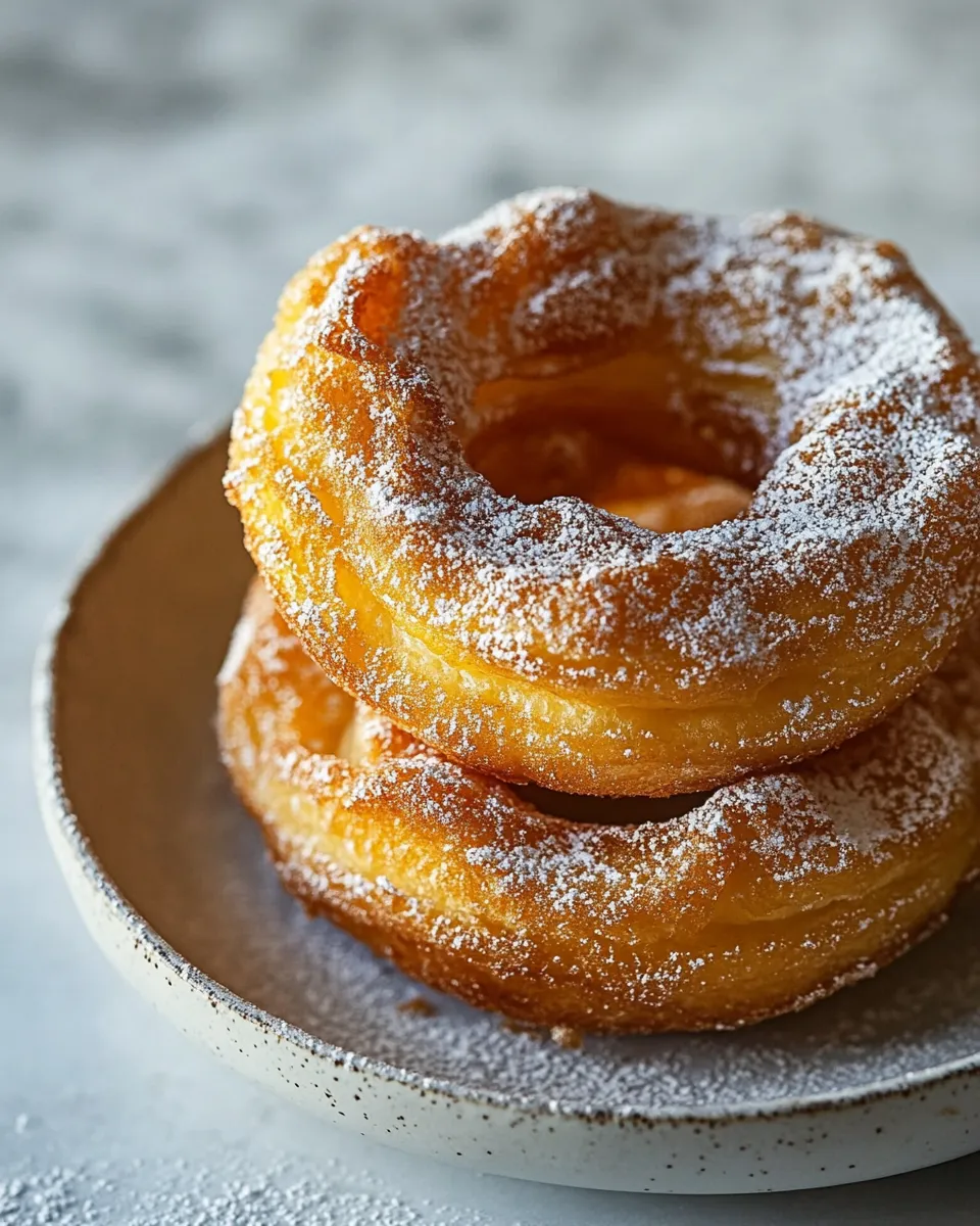 Easy Cronuts recipe photo