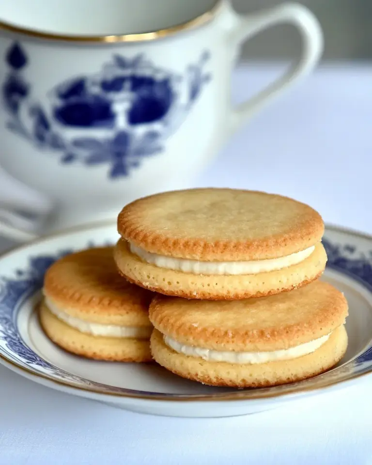 Homemade Custard Creams photo