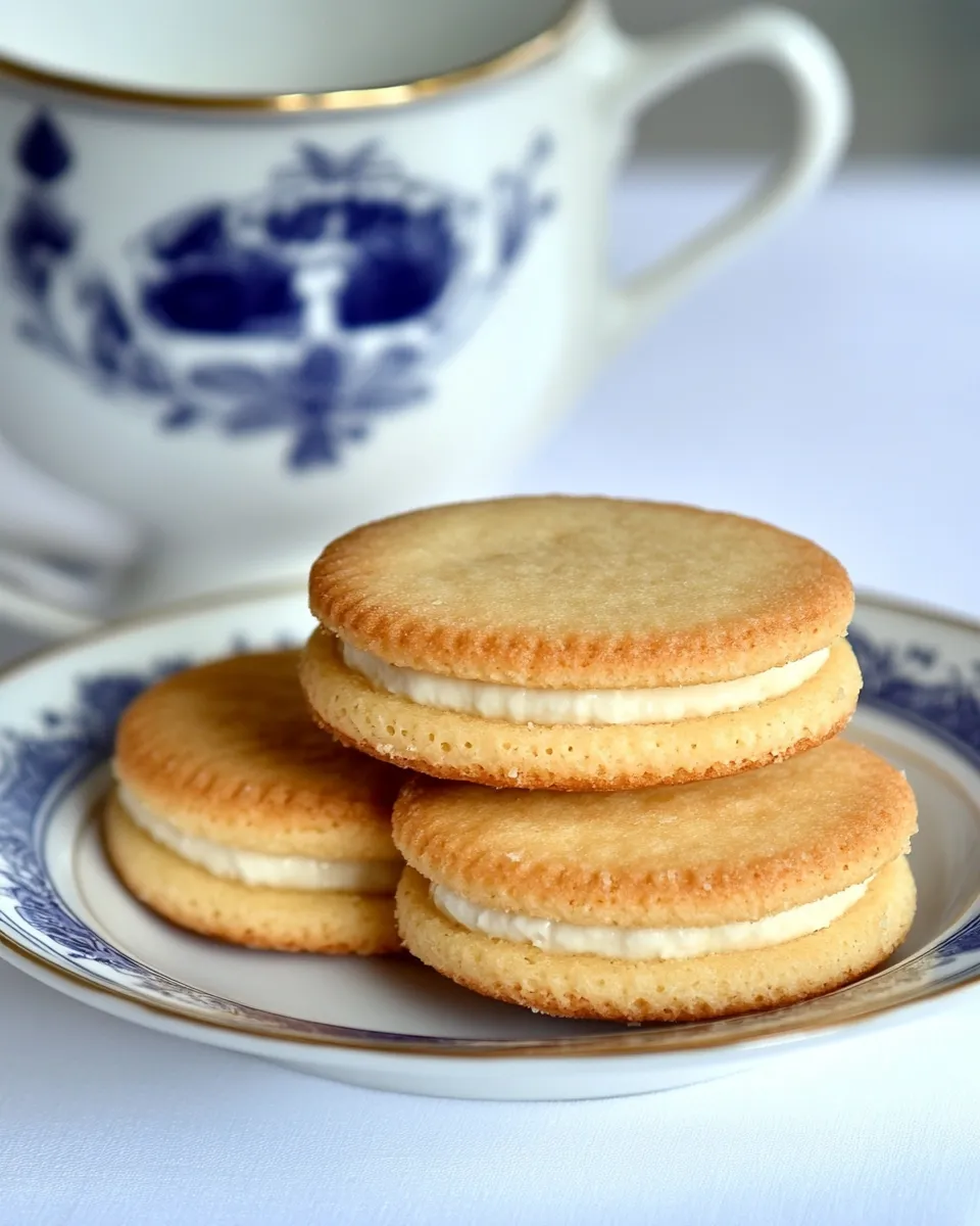 Homemade Custard Creams photo