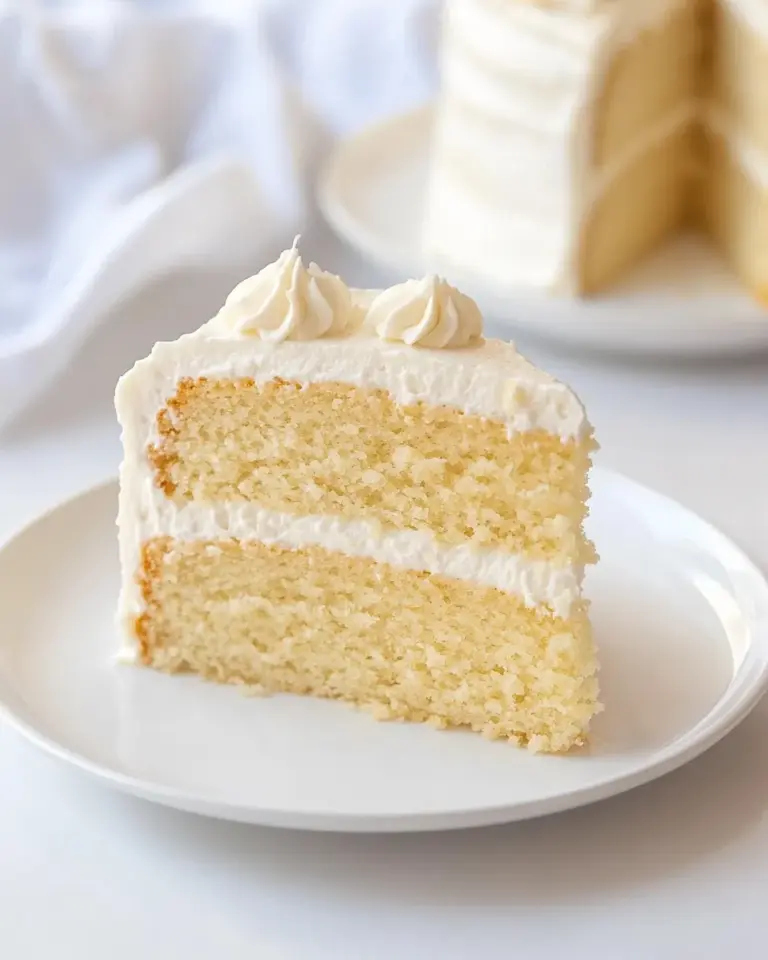 Homemade Dairy-Free Gluten-Free Vanilla Cake photo