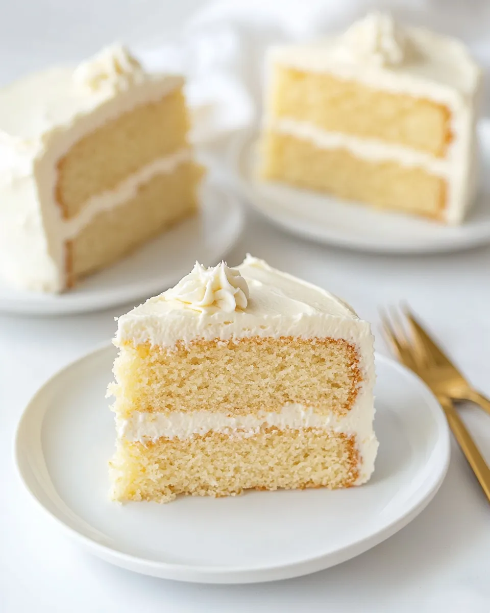 Classic Dairy-Free Gluten-Free Vanilla Cake image