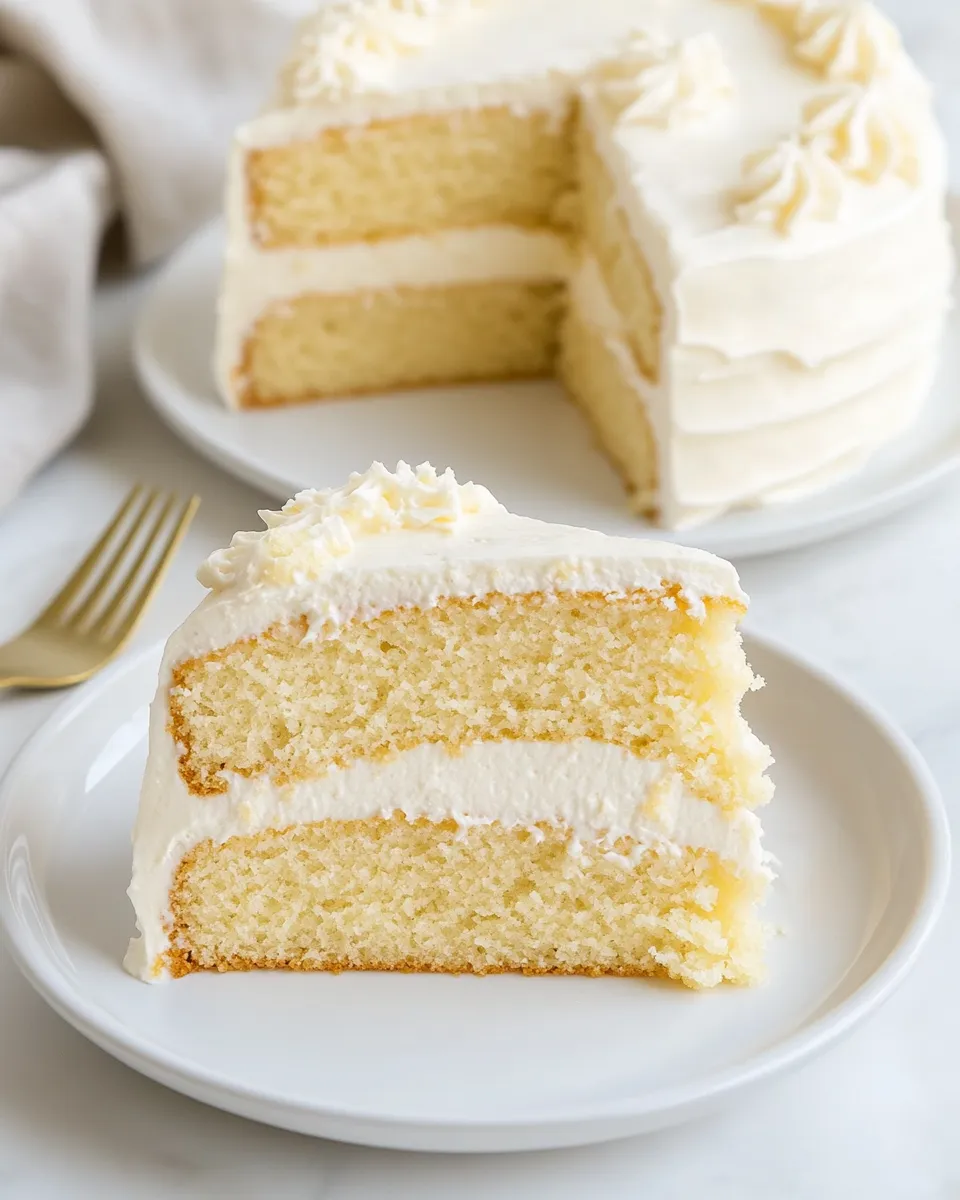 Easy Dairy-Free Gluten-Free Vanilla Cake recipe photo