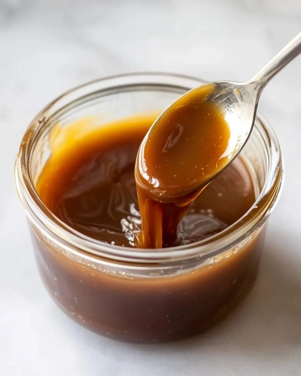 Homemade Dairy-Free Vegan Caramel Sauce recipe photo