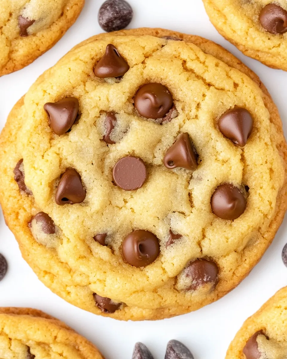 Delicious Dairy Free Chocolate Chip Cookies shot