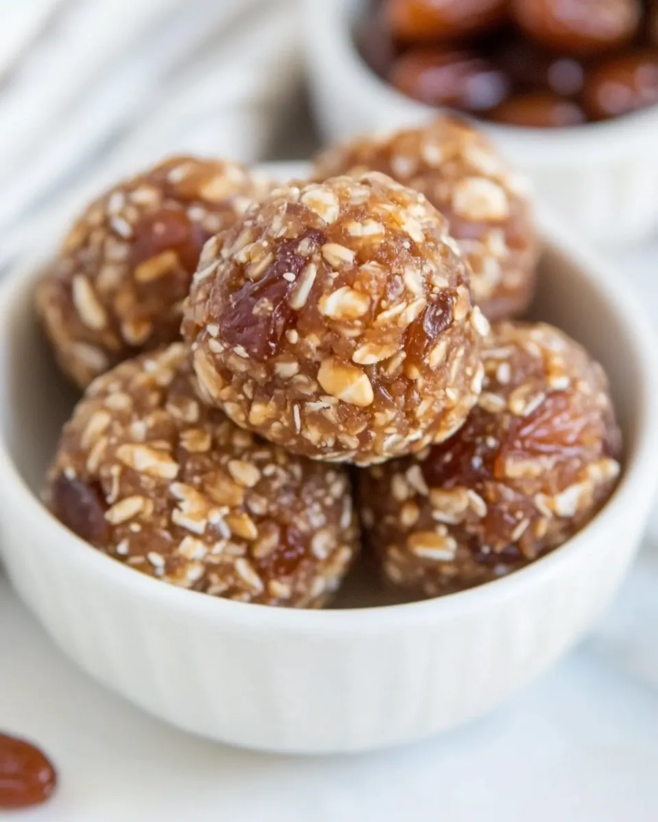Easy Date Balls recipe photo