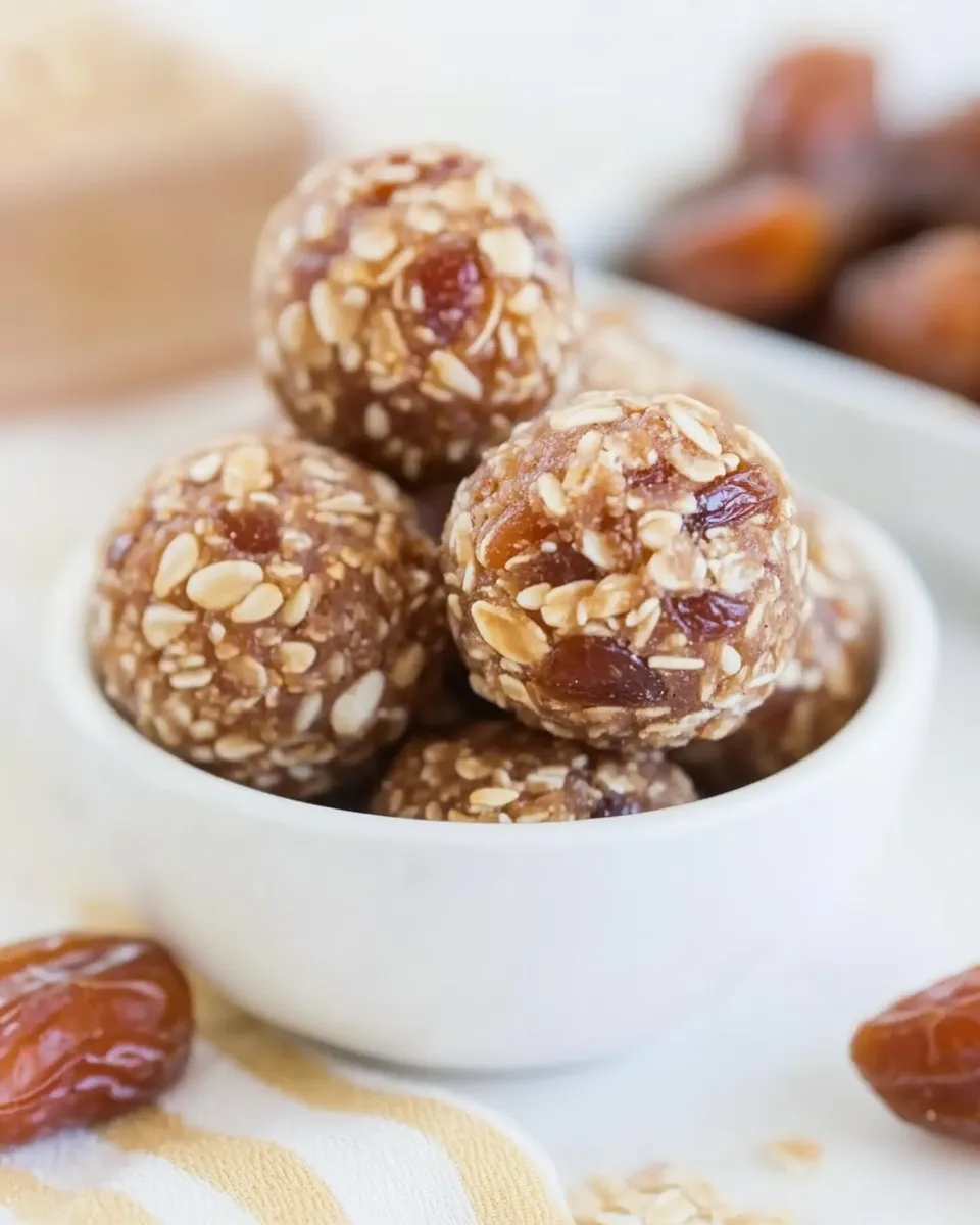Delicious Date Balls dish photo