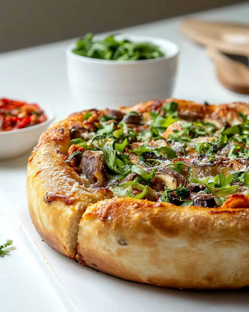 Classic Deep Dish Pizza image