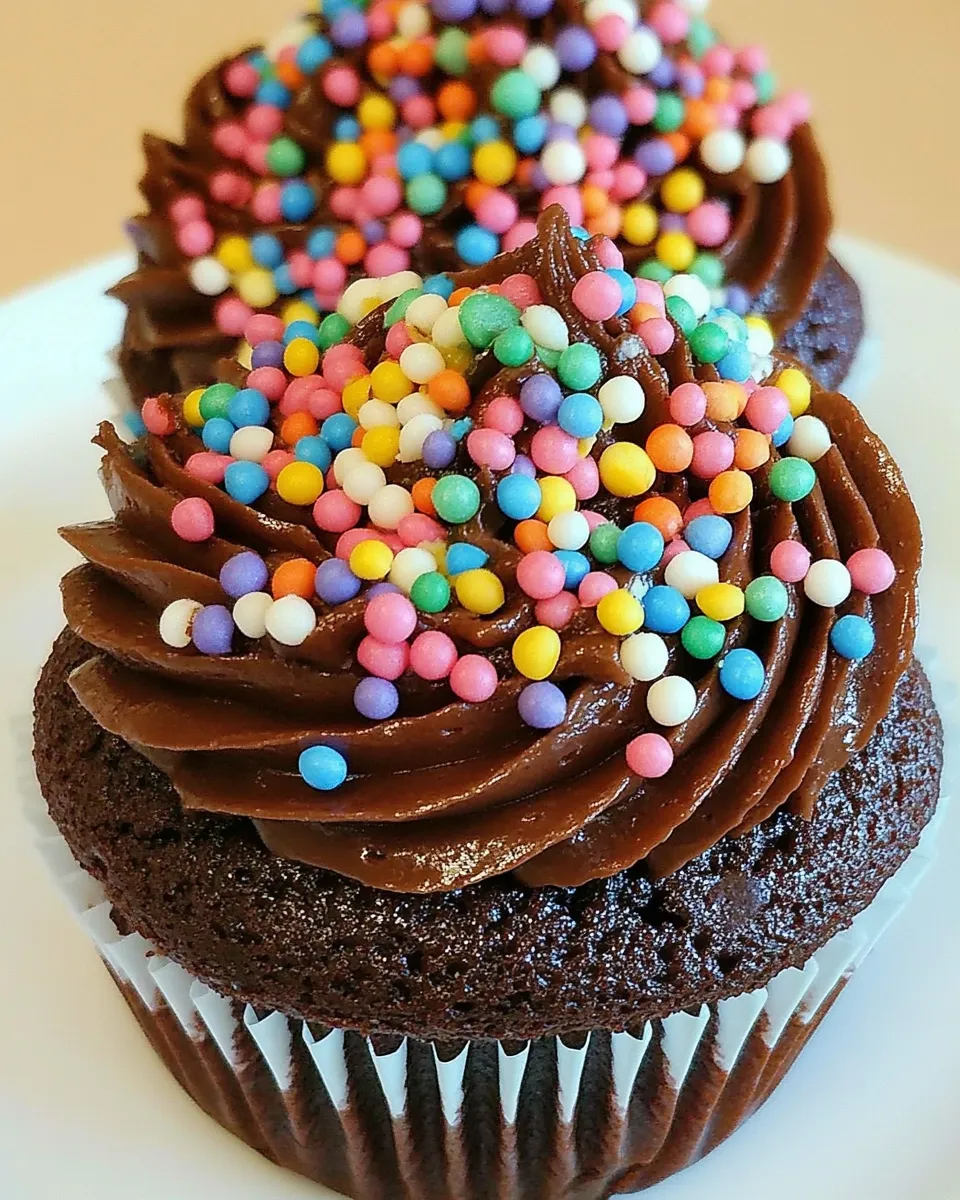 Classic Devils Food Cupcakes recipe image