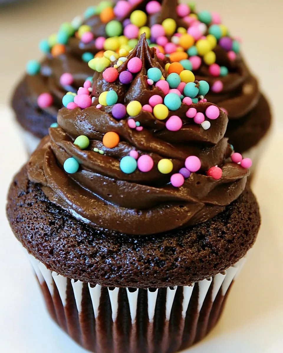 Easy Devils Food Cupcakes dish photo