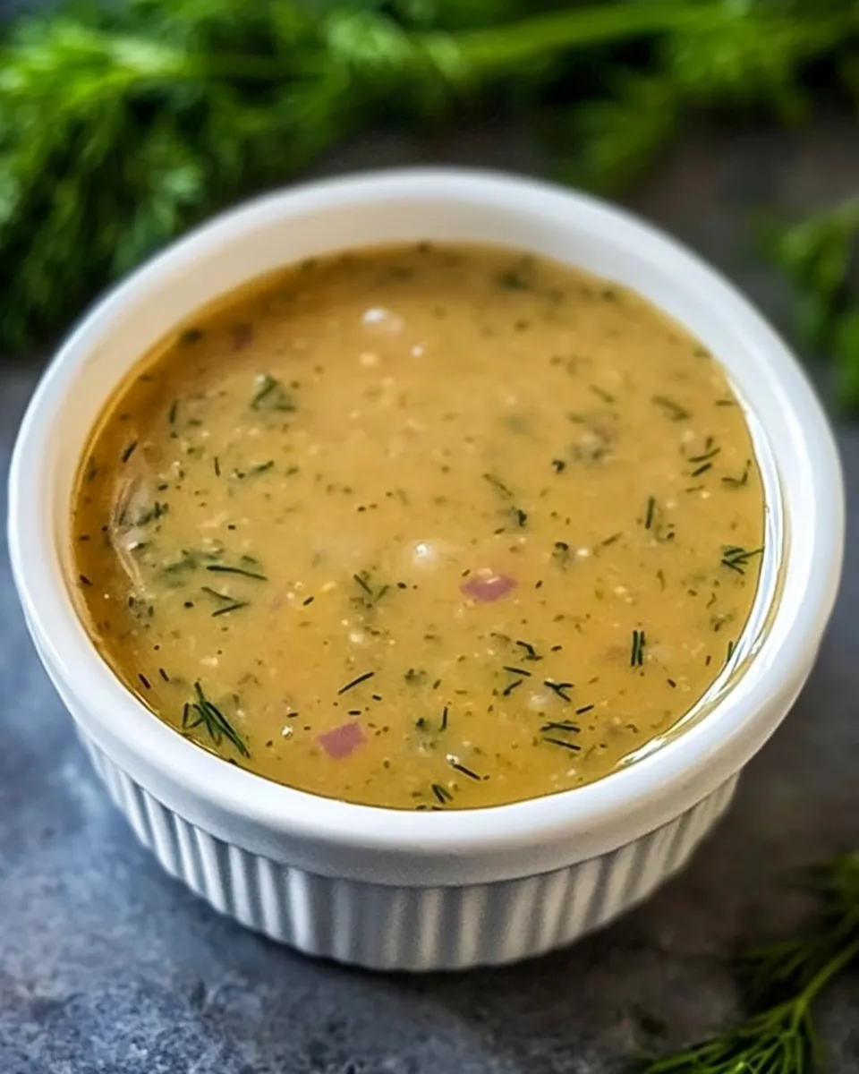Classic Dill Honey Mustard Sauce image