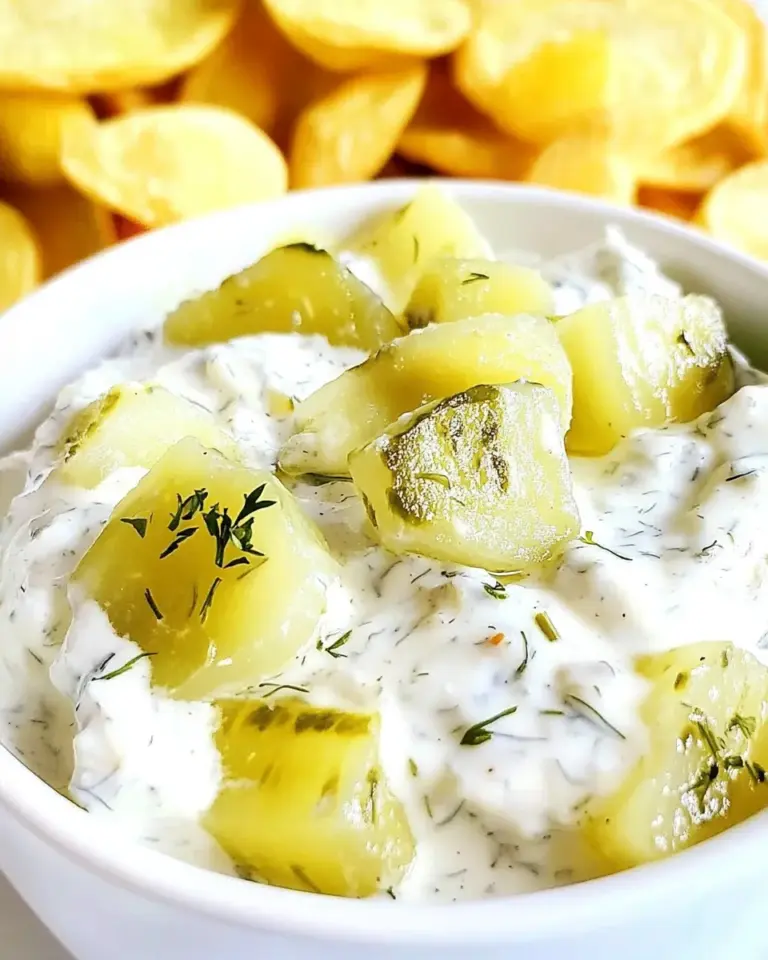 Homemade Dill Pickle Dip Recipe photo