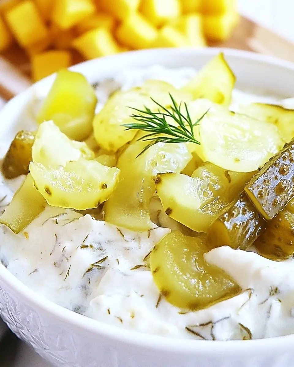Easy Dill Pickle Dip Recipe recipe photo