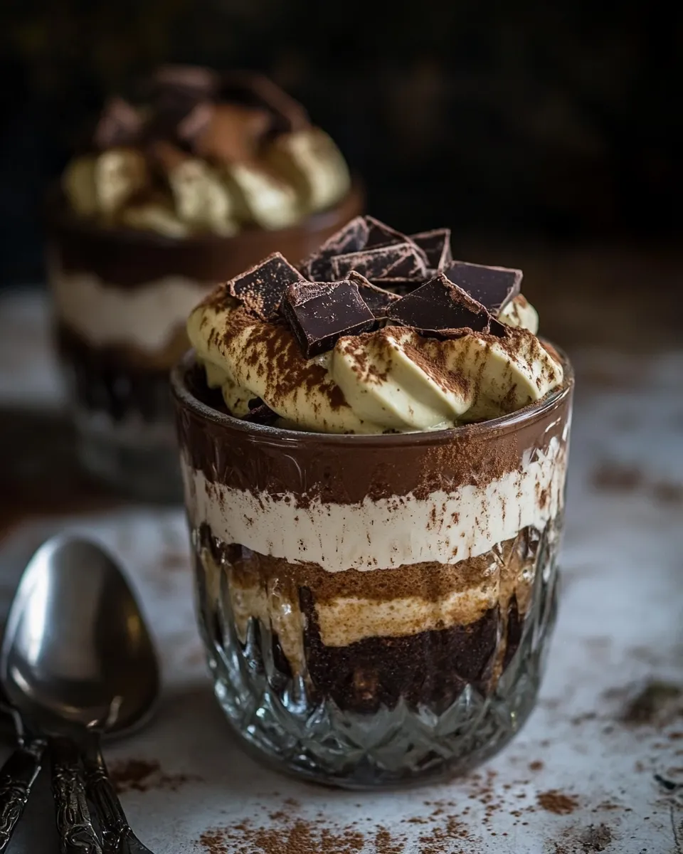 Perfect Double Chocolate Hawaiian Tiramisu. recipe image