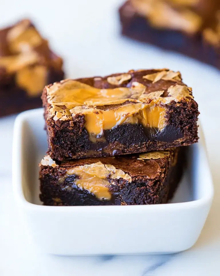 Homemade Dulce De Leche Brownies photo