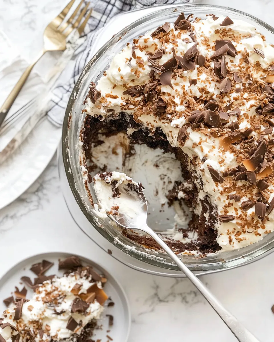 Delicious Earthquake Cake recipe photo