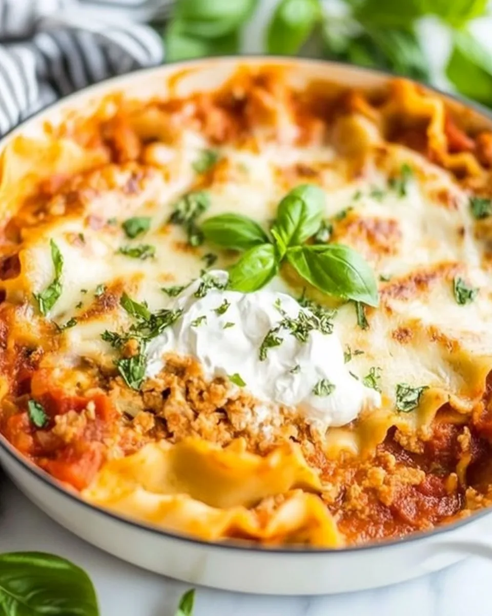 Classic Easy 30-Minute One-Skillet Lasagna image