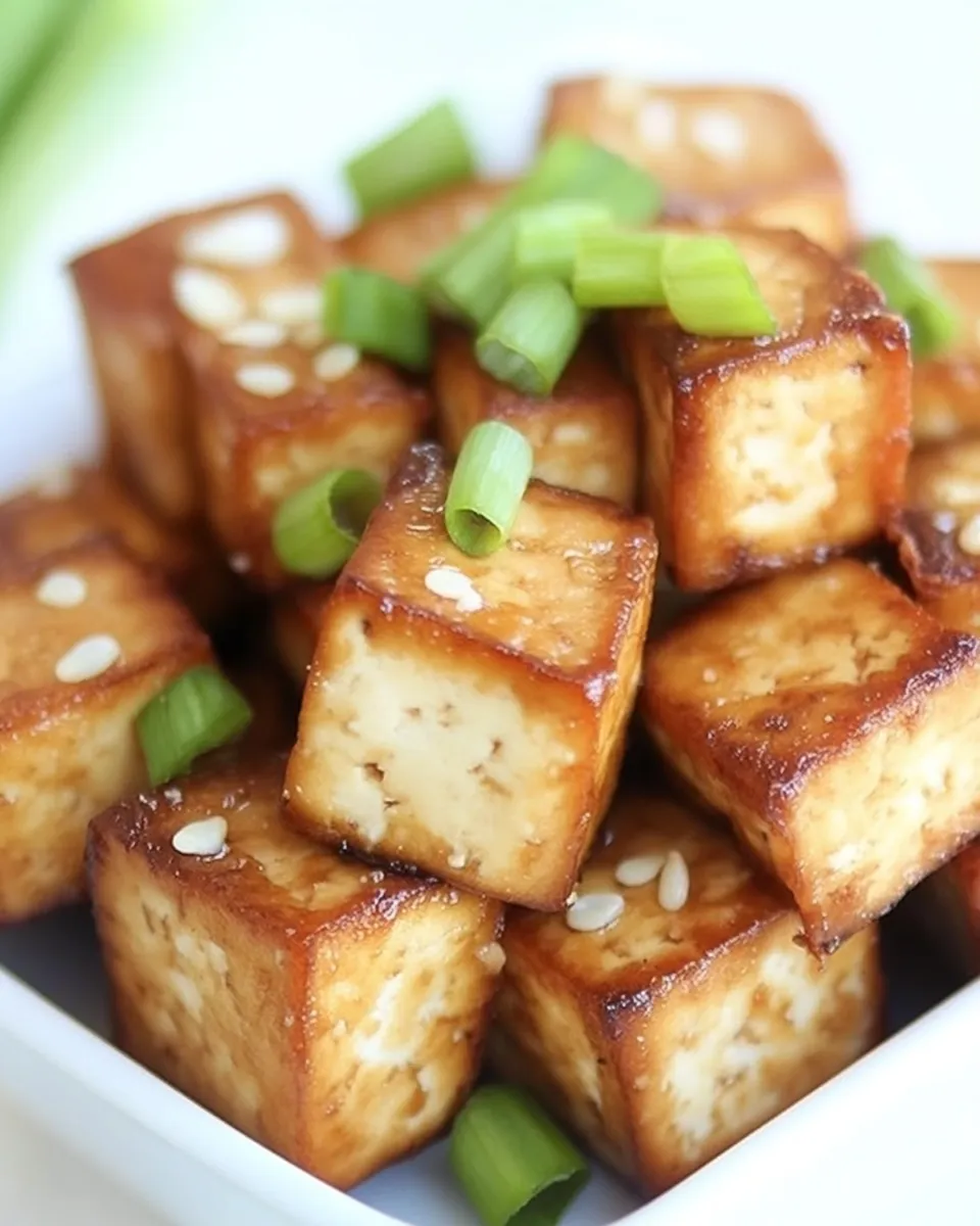 Homemade Easy Baked Tofu (Savory!) recipe photo