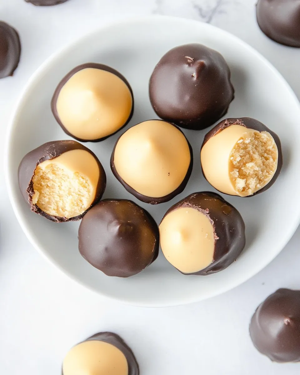 Quick Easy Buckeye Recipe food shot