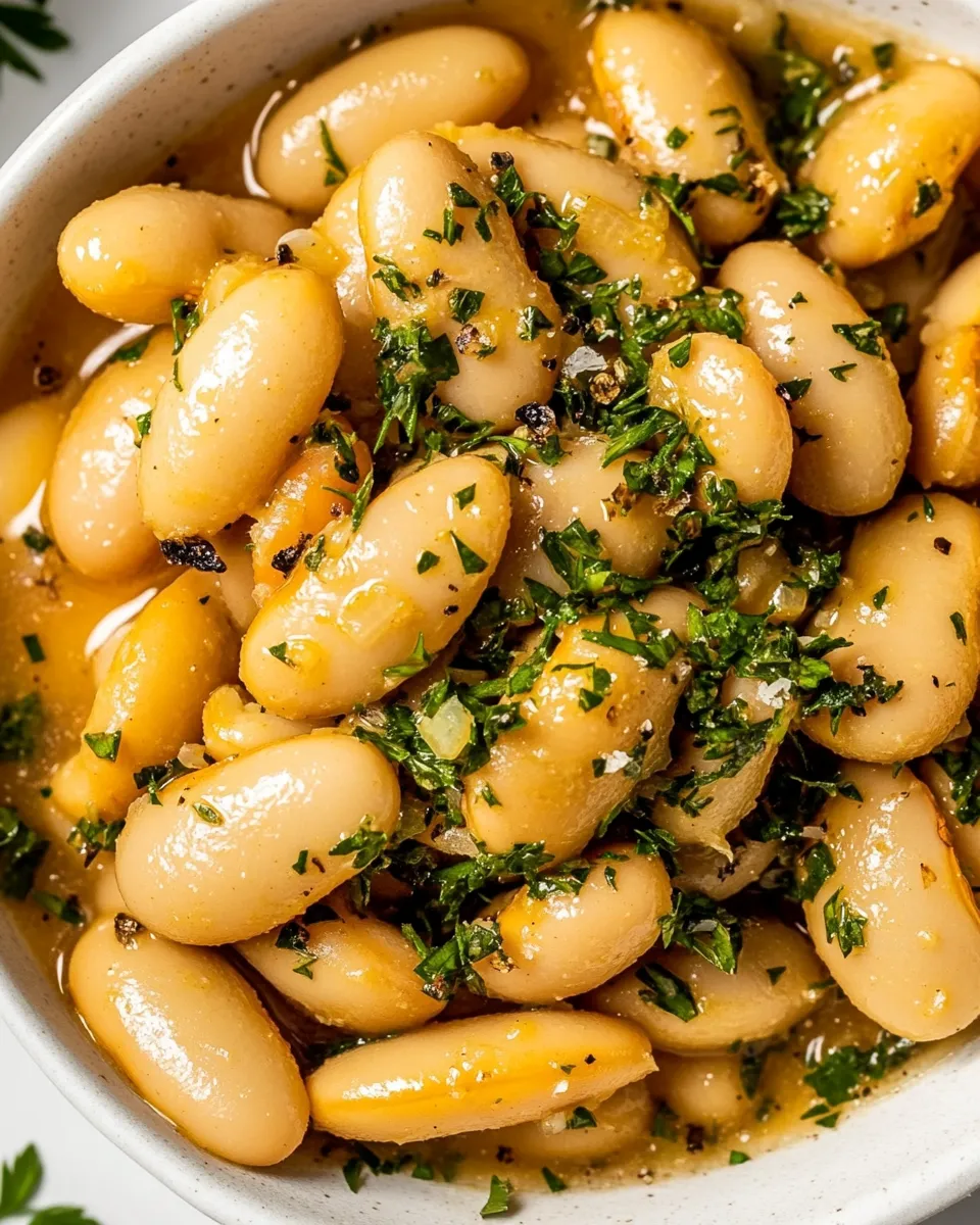 Quick Easy Butter Beans Recipe dish photo