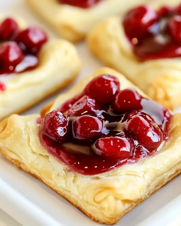 Homemade Easy Cherry Danish photo